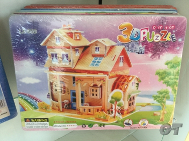 ตัวต่อบ้านยุโรป 3D puzzle