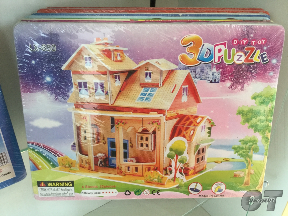 ตัวต่อบ้านยุโรป 3D puzzle