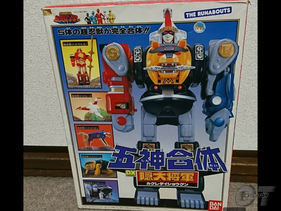 หุ่น DX kakuren daishogun ( งานกล่อง ) จากขบวนนินจา Kakuranger