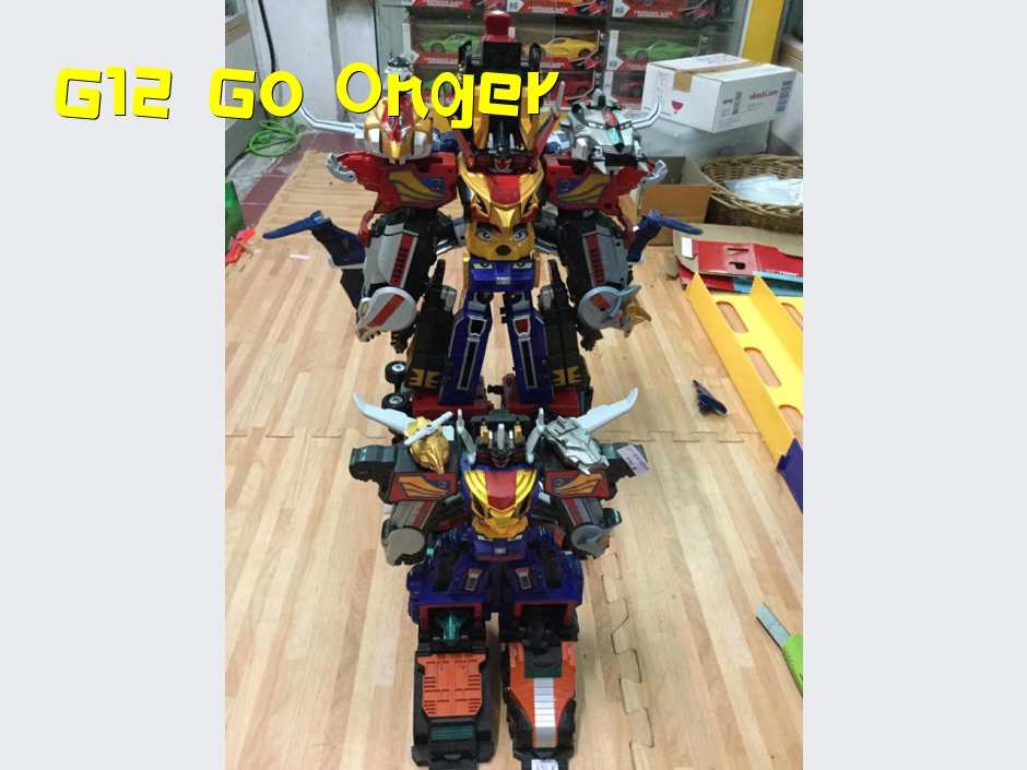 วิธีประกอบหุ่น G12 Go Onger