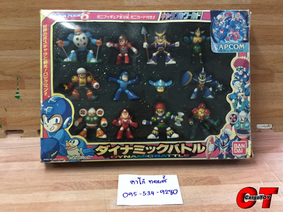 Figure Rockman 6 ฟิกเกอร์ร็อคแมน 6 ครบเซท