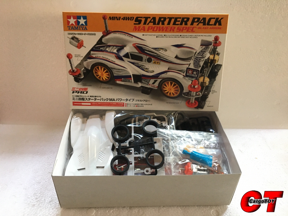 MINI 4WD STARTER PACK MA POWER SPEC ITEM95211**2000