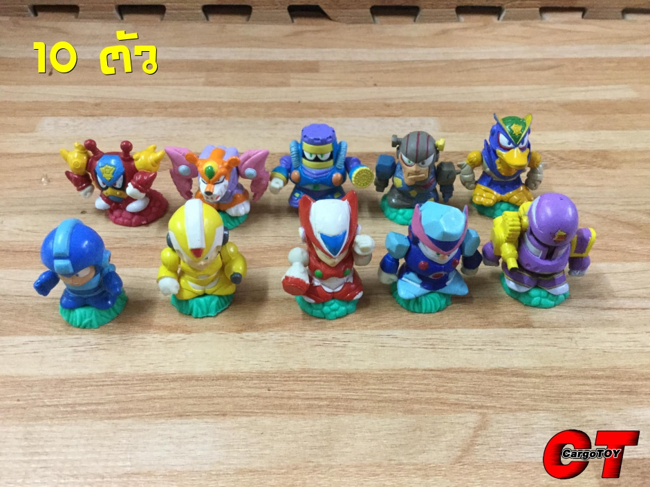 ตุ๊กตุ่น Rockman ตูดเป็นรู จำนวน 10 ตัว