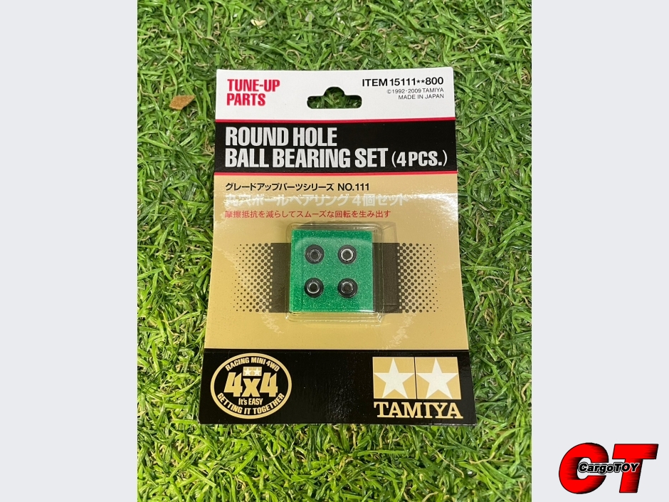Mini Round Hole Ball Bearing Set (4pcs.) ลูกปืนล้อรูกลม