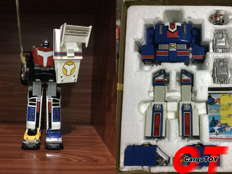 หุ่น DX ขบวนการ Turbo Ranger งานกล่องคู่ ของครบ